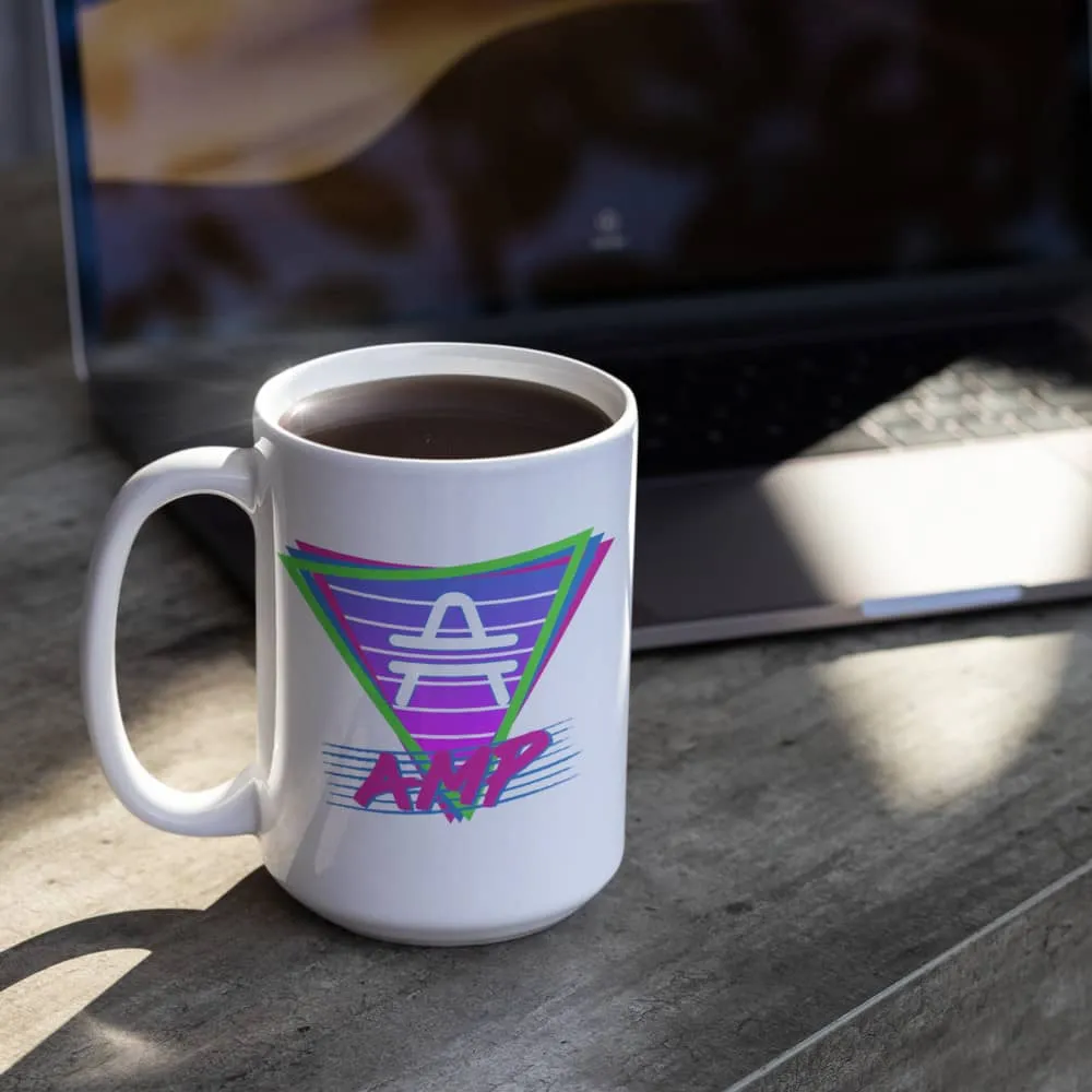 AMP Token Retro Mug