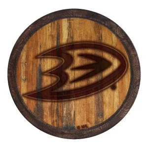 Anaheim Ducks: Branded "Faux" Barrel Top Sign