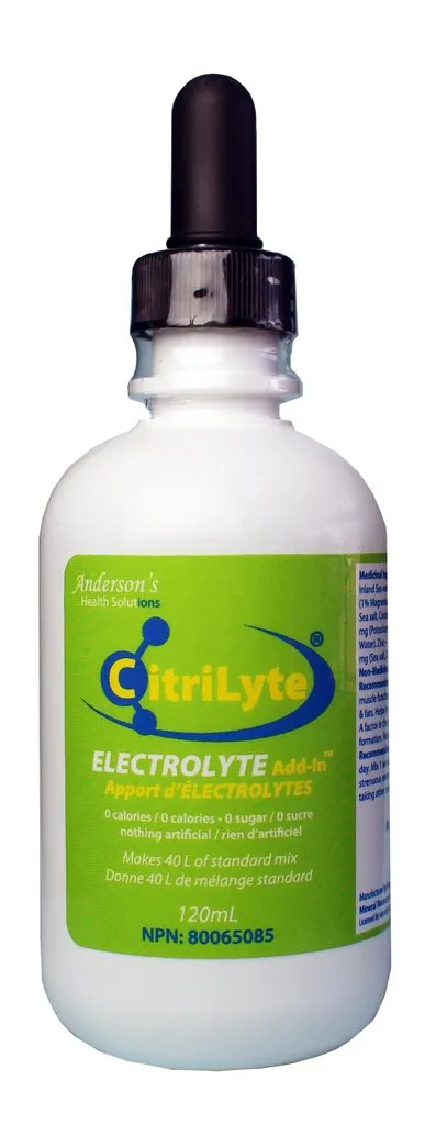 Anderson's Health Solutions CitriLyte Electrolyte Add-In (120 mL)