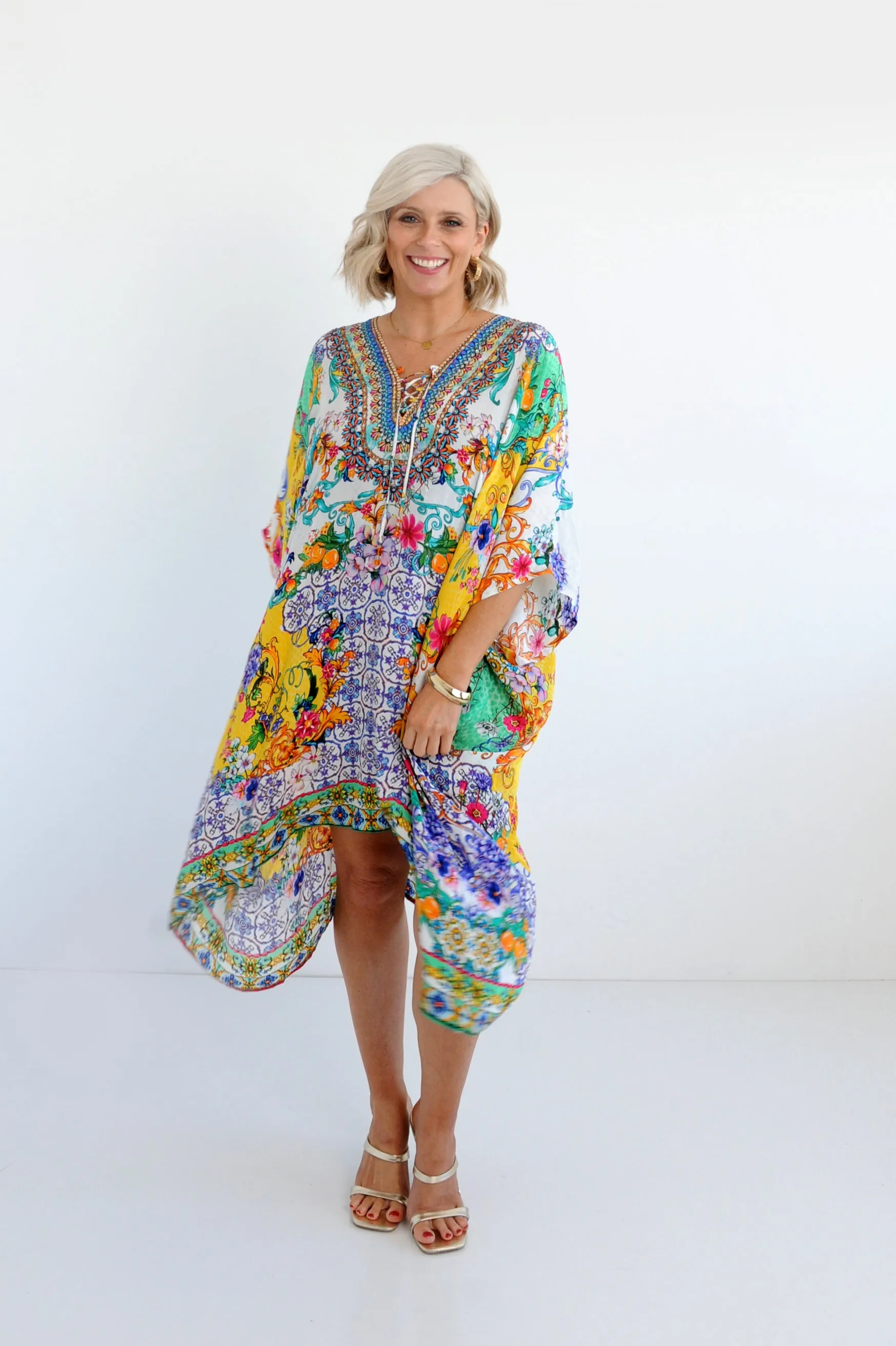 Anna Short Kaftan ONE SALE ONLY 3 LEFT