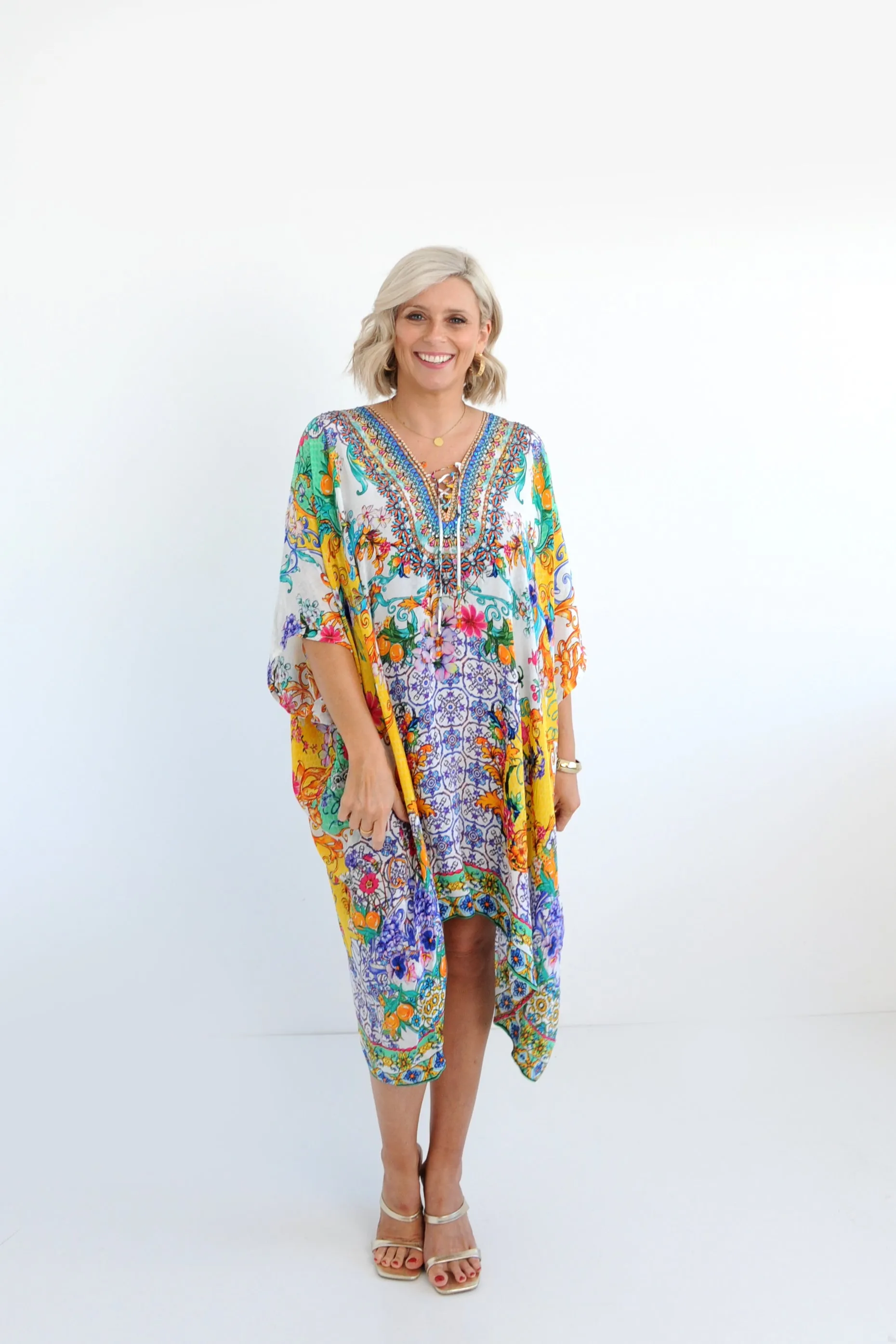 Anna Short Kaftan ONE SALE ONLY 3 LEFT