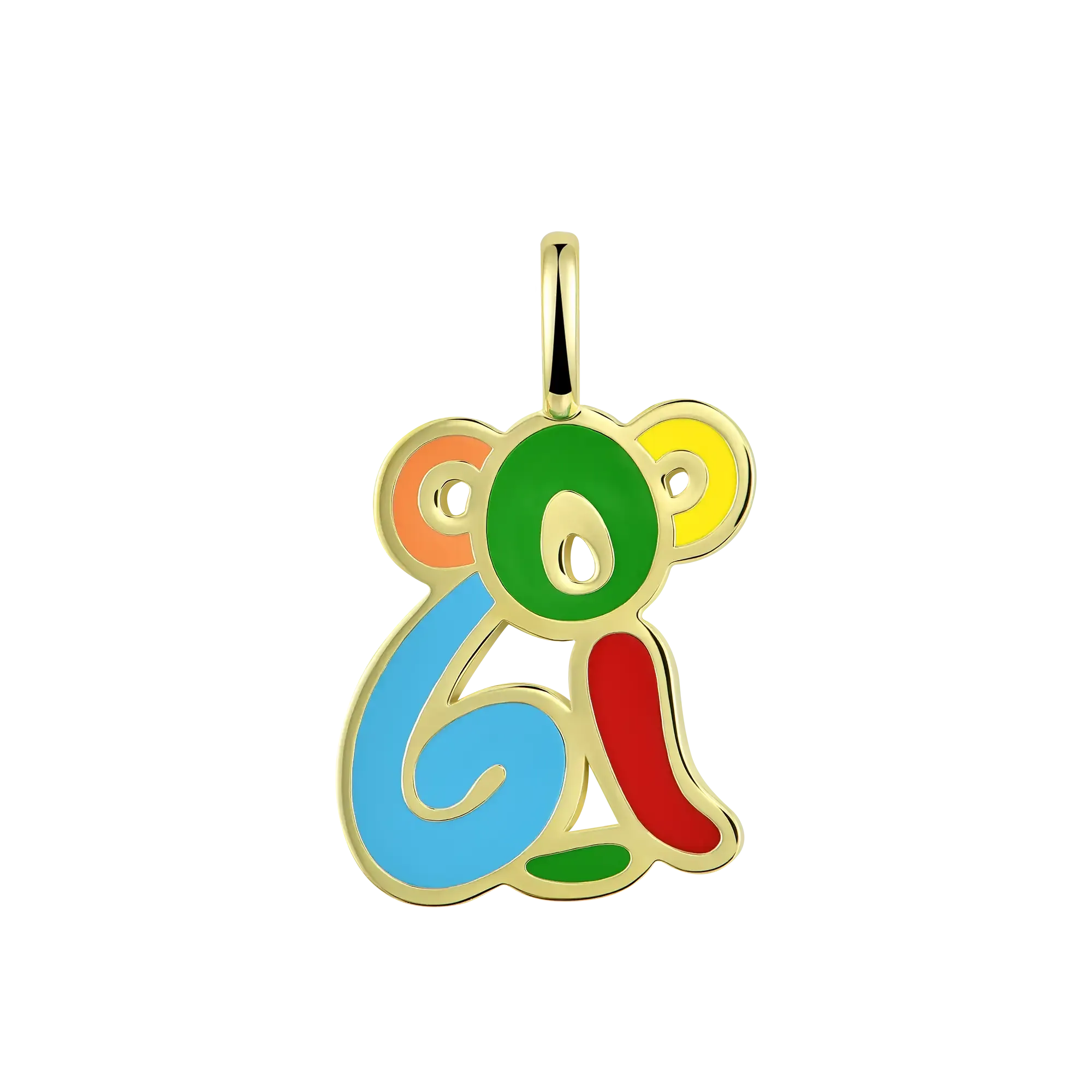 APORRO X COOGI Youth Colored Koala Enamel Pendant