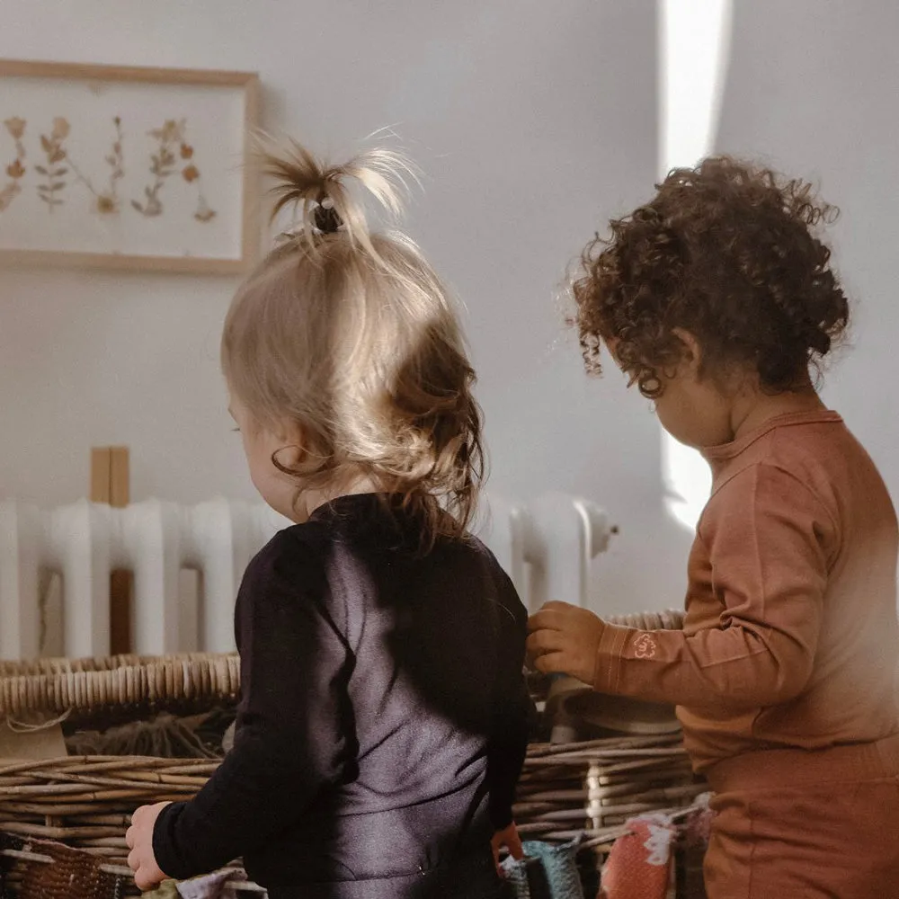 Aroha Collection Merino Baby Set | French Navy