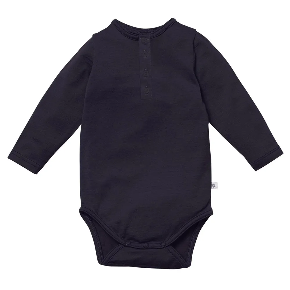 Aroha Collection Merino Baby Set | French Navy