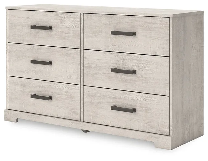 Ashley Express - Shawburn Full Panel Headboard with Dresser, Chest and Nightstand