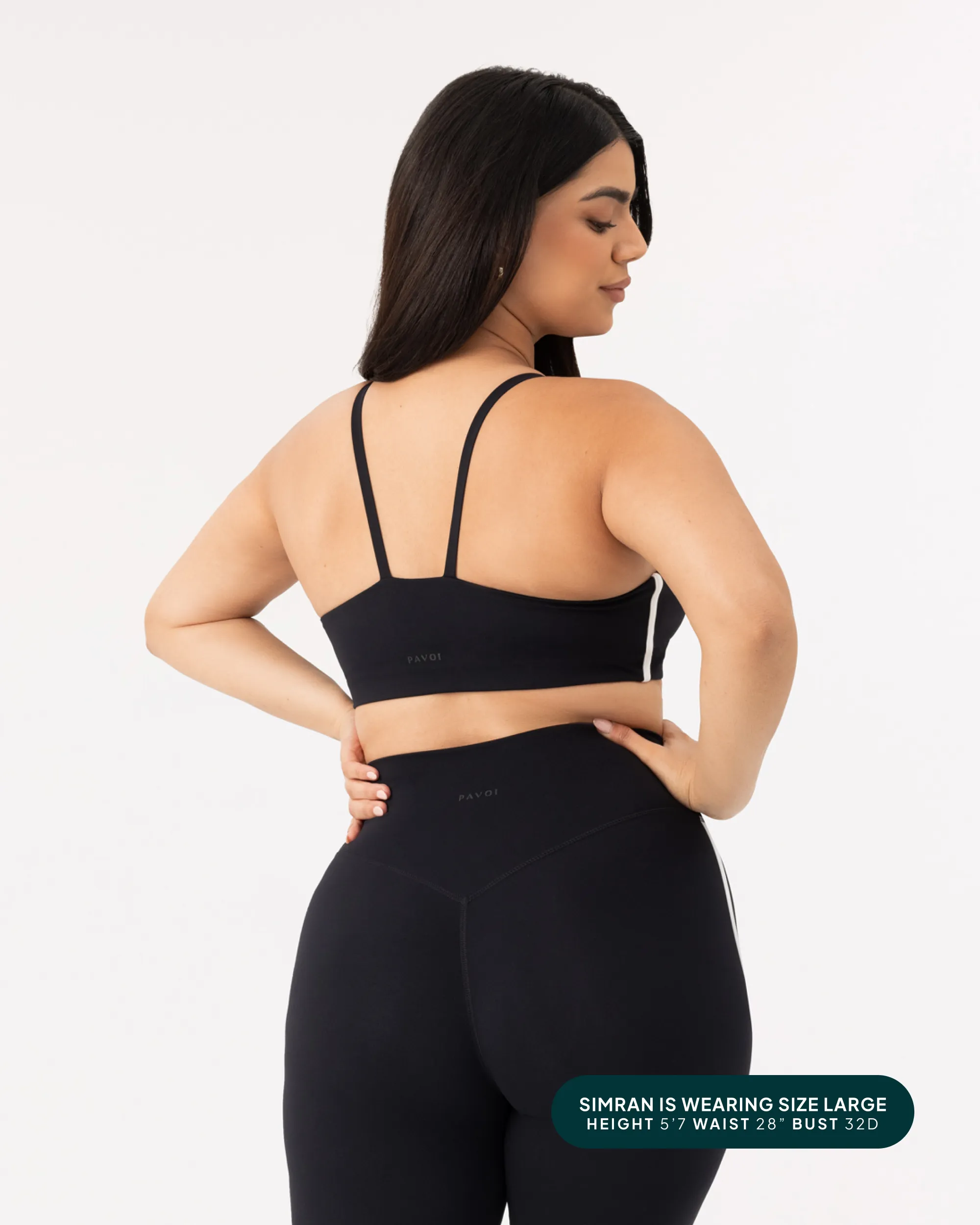 Athleisure Contrast Scoop Medium-Support Sports Bra
