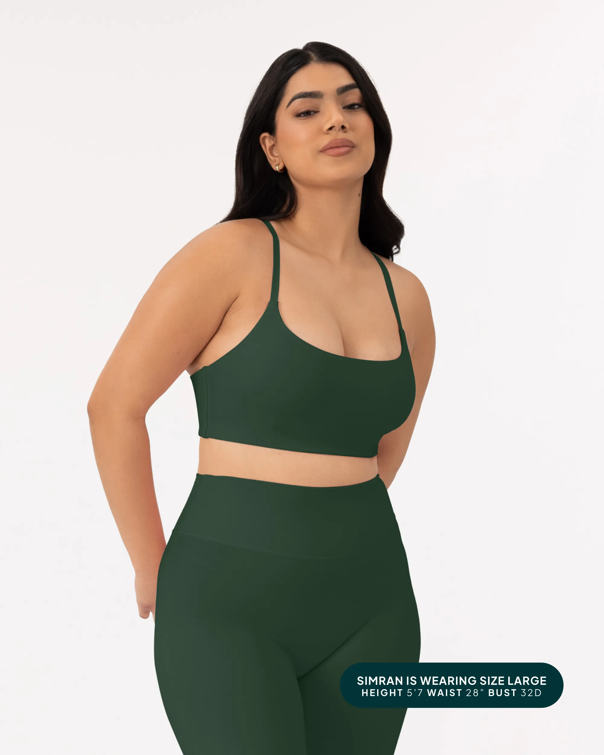 Athleisure Contrast Scoop Medium-Support Sports Bra