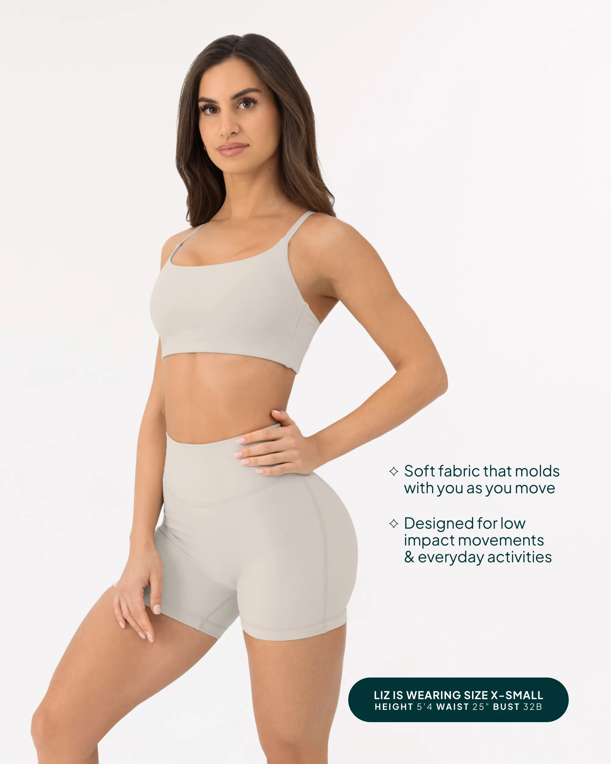 Athleisure Contrast Scoop Medium-Support Sports Bra