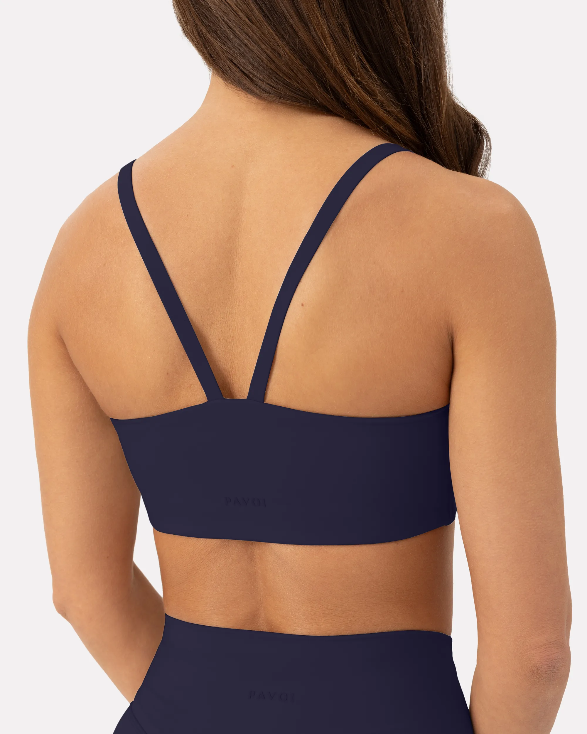 Athleisure Contrast Scoop Medium-Support Sports Bra