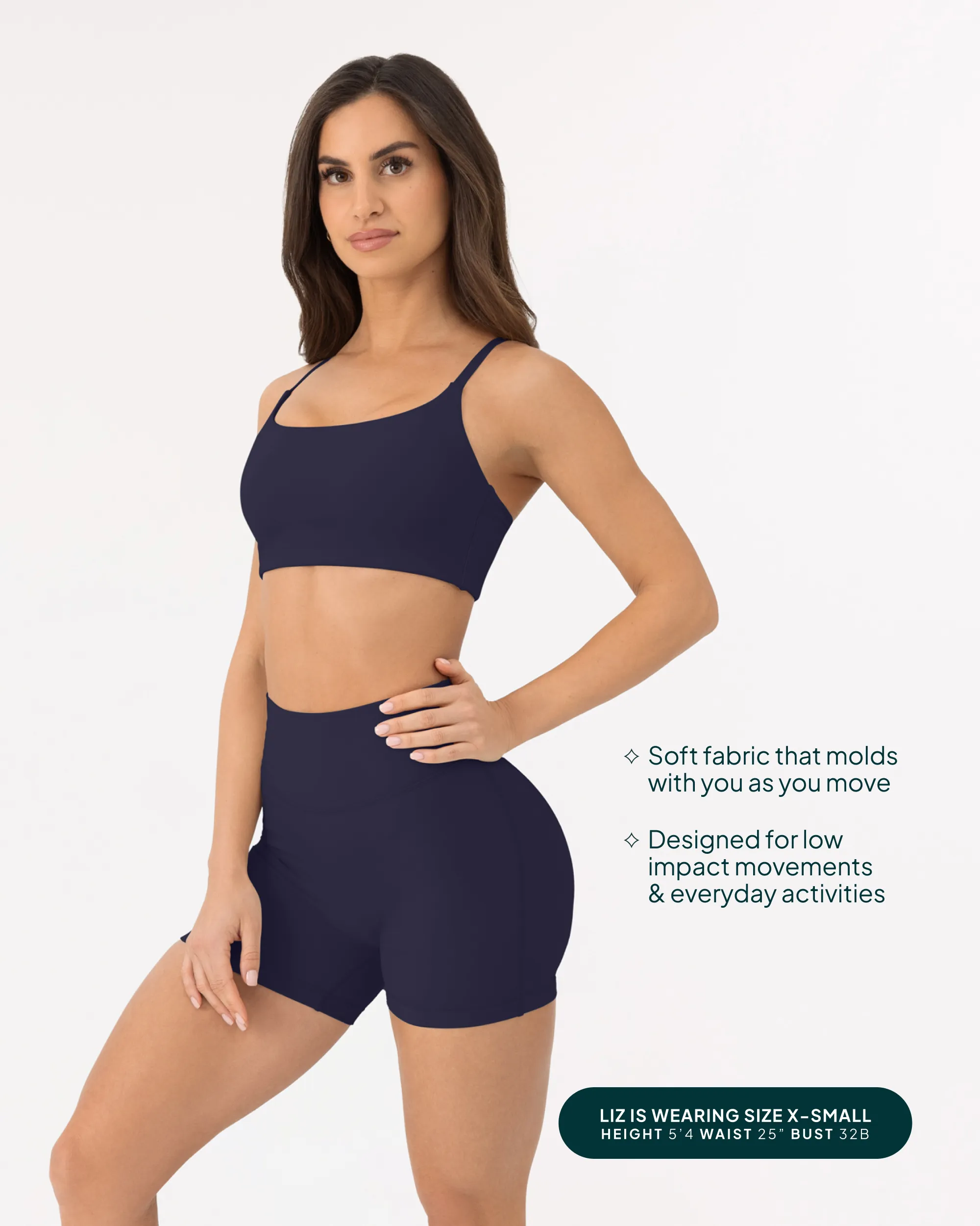 Athleisure Contrast Scoop Medium-Support Sports Bra