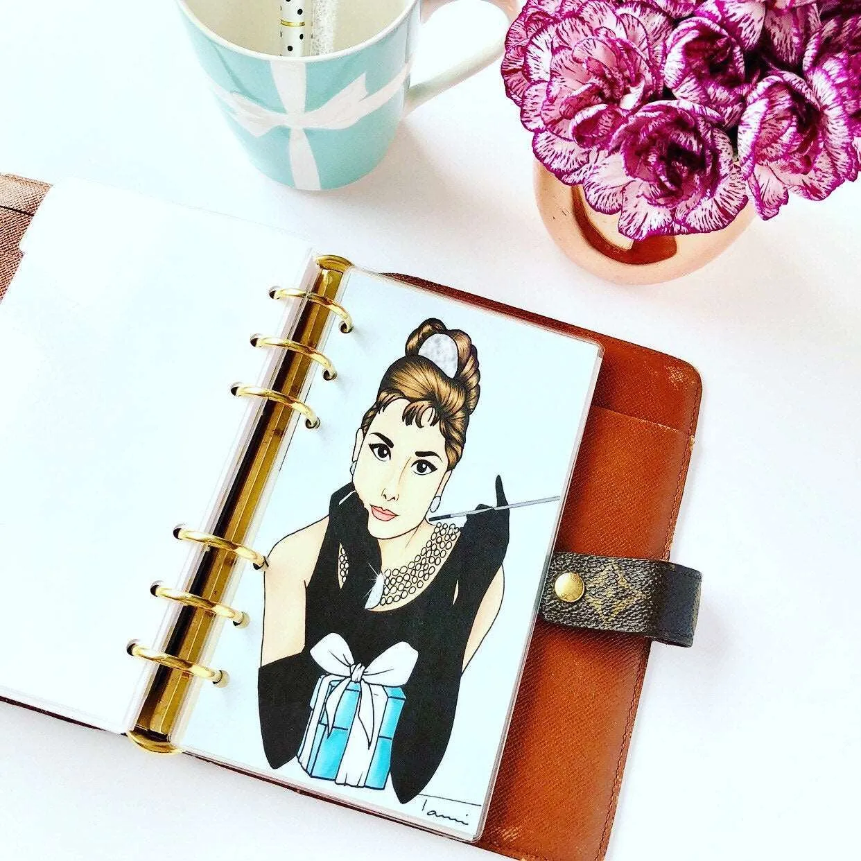 Audrey Hepburn Planner Dashboard