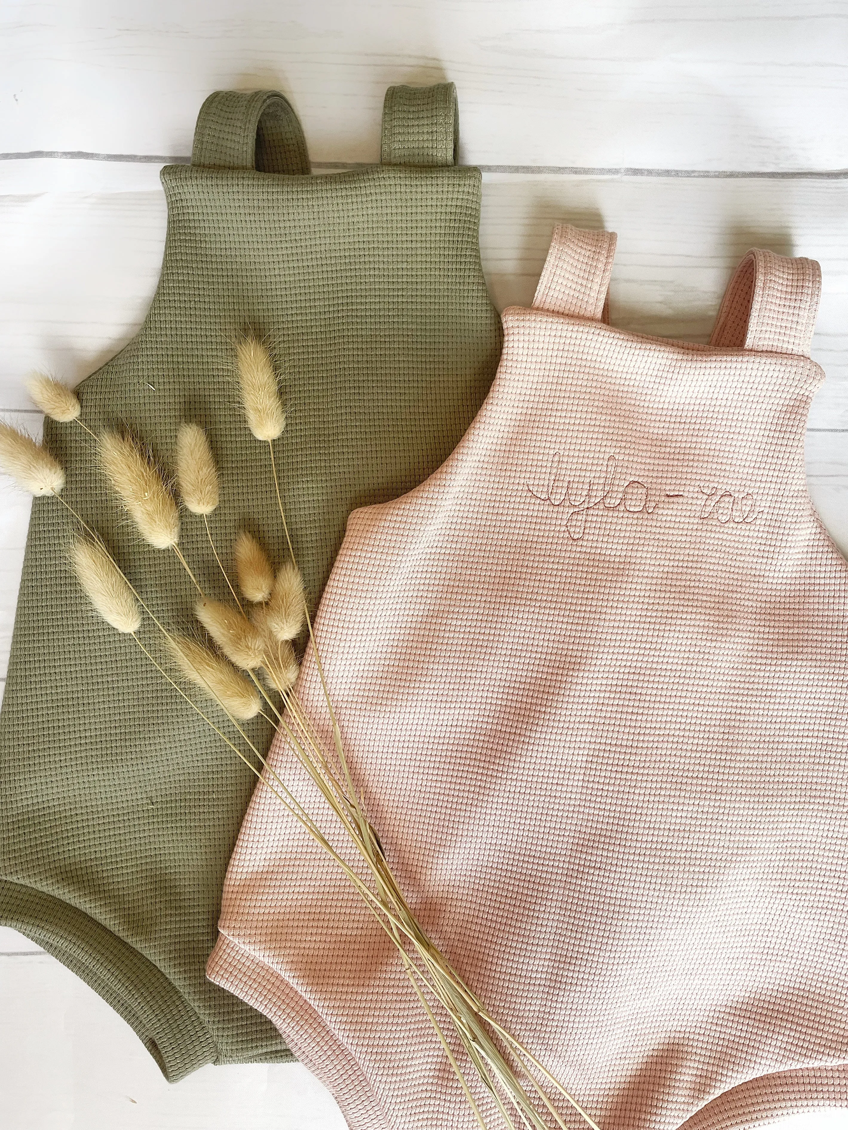 Baby Romper - Olive