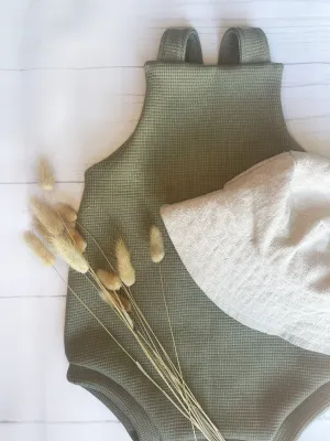 Baby Romper - Olive