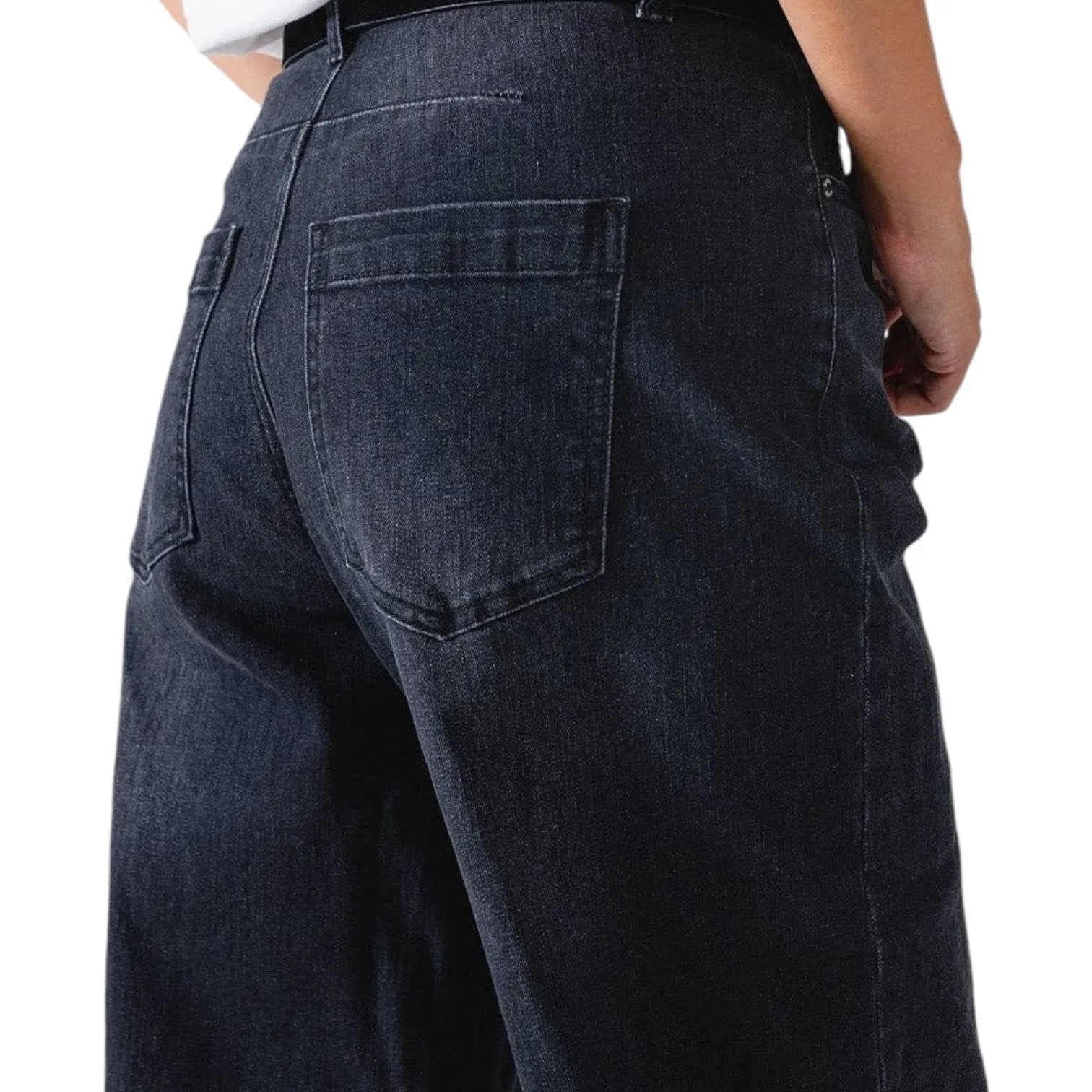 Barrel Jeans Black Final Sale