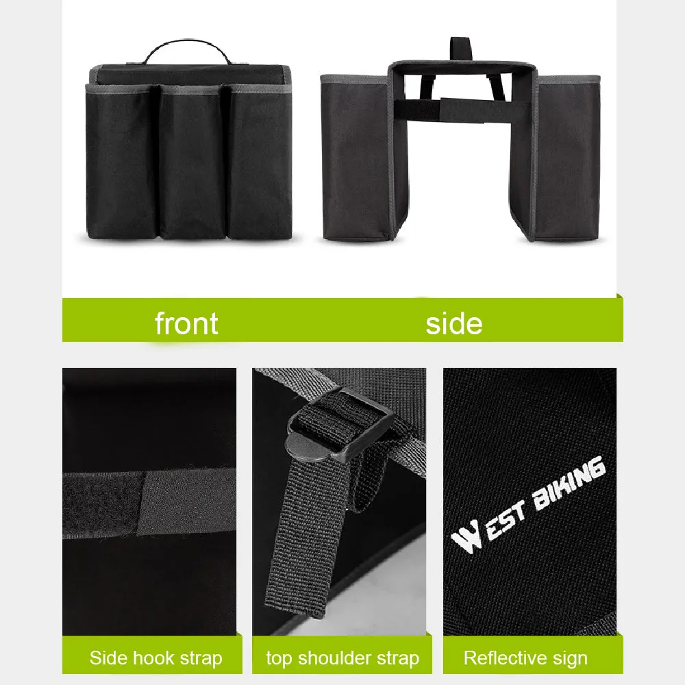 Bicycle Rear Seat Drink Bottle Bag