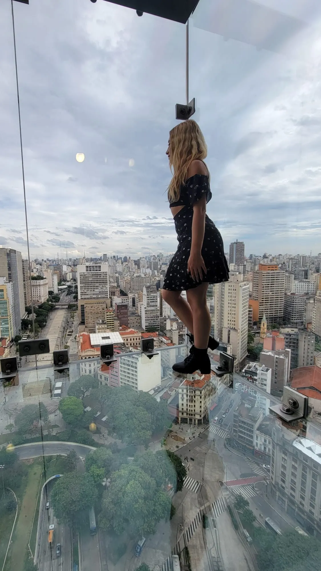 Black Flower Dress