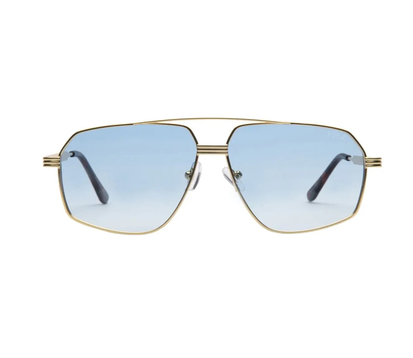 Bliss Polarized Sunglasses- Gold/Blue Gradient