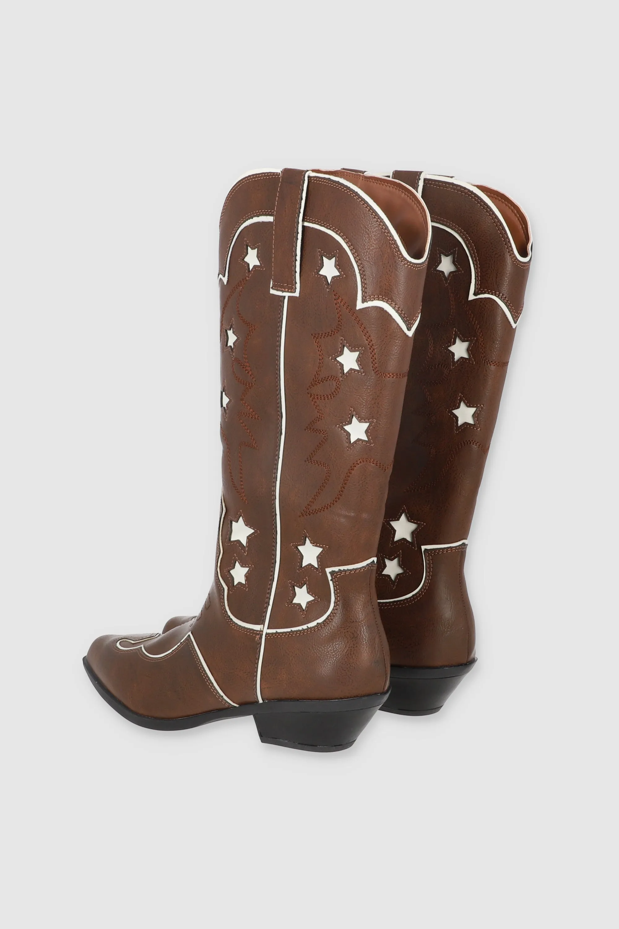 Bota Vaquera Vintage Estrellas