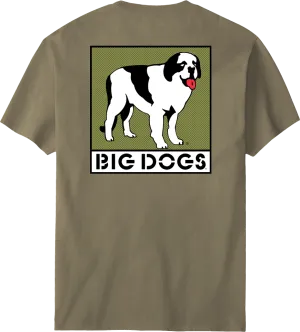 Box Logo Olive T-shirt