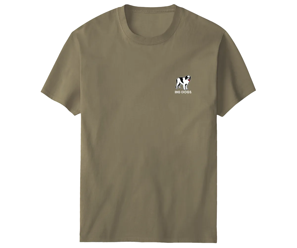 Box Logo Olive T-shirt