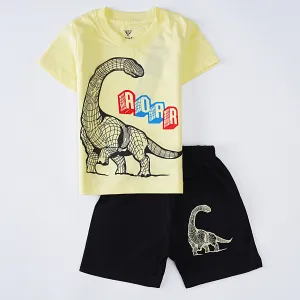 Boys Half Sleeves 2 Piece Suit (Roar 2)