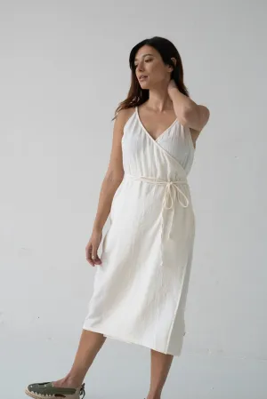 Brielle Strap Dress Beige
