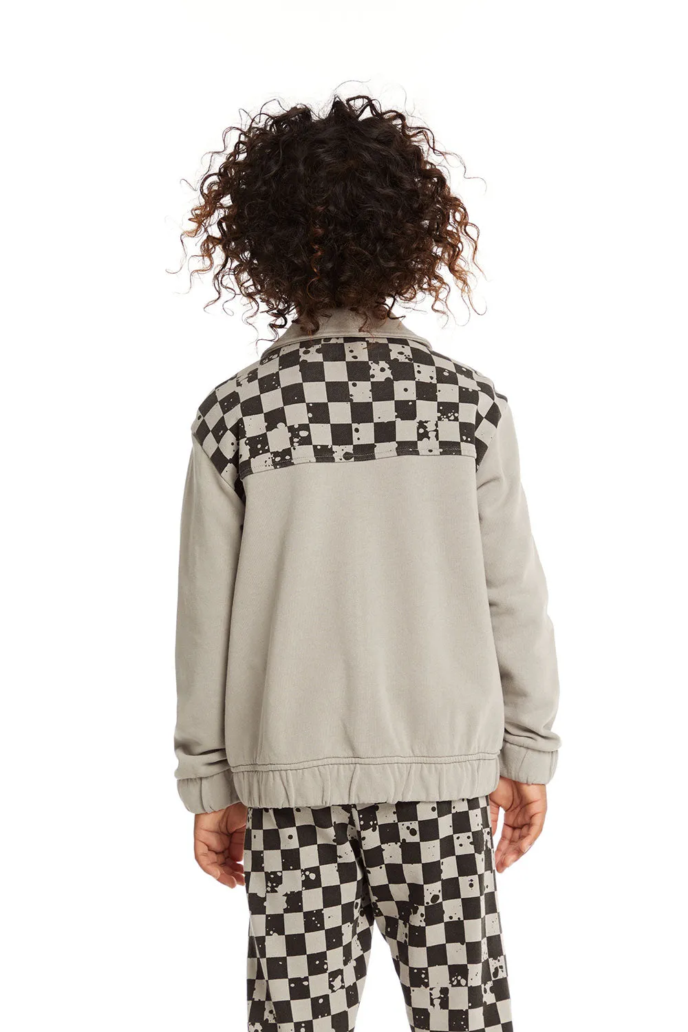 Brody Splatter Checker Jacket