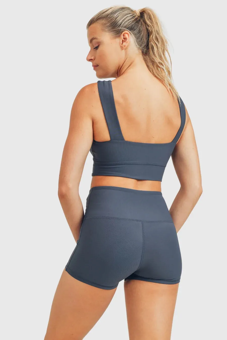 Brooke Ribbed Sports Bra