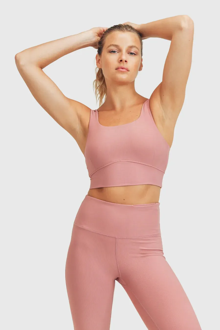 Brooke Ribbed Sports Bra