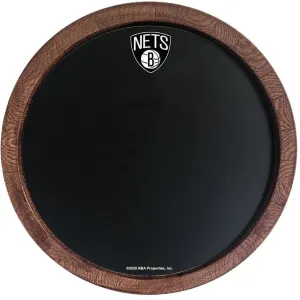 Brooklyn Nets: Chalkboard "Faux" Barrel Top Sign