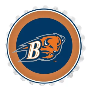 Bucknell Bisons: Bison "B" - Bottle Cap Wall Sign