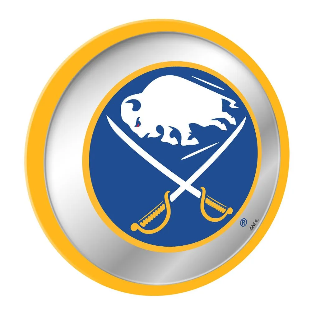 Buffalo Sabres: Modern Disc Mirrored Wall Sign