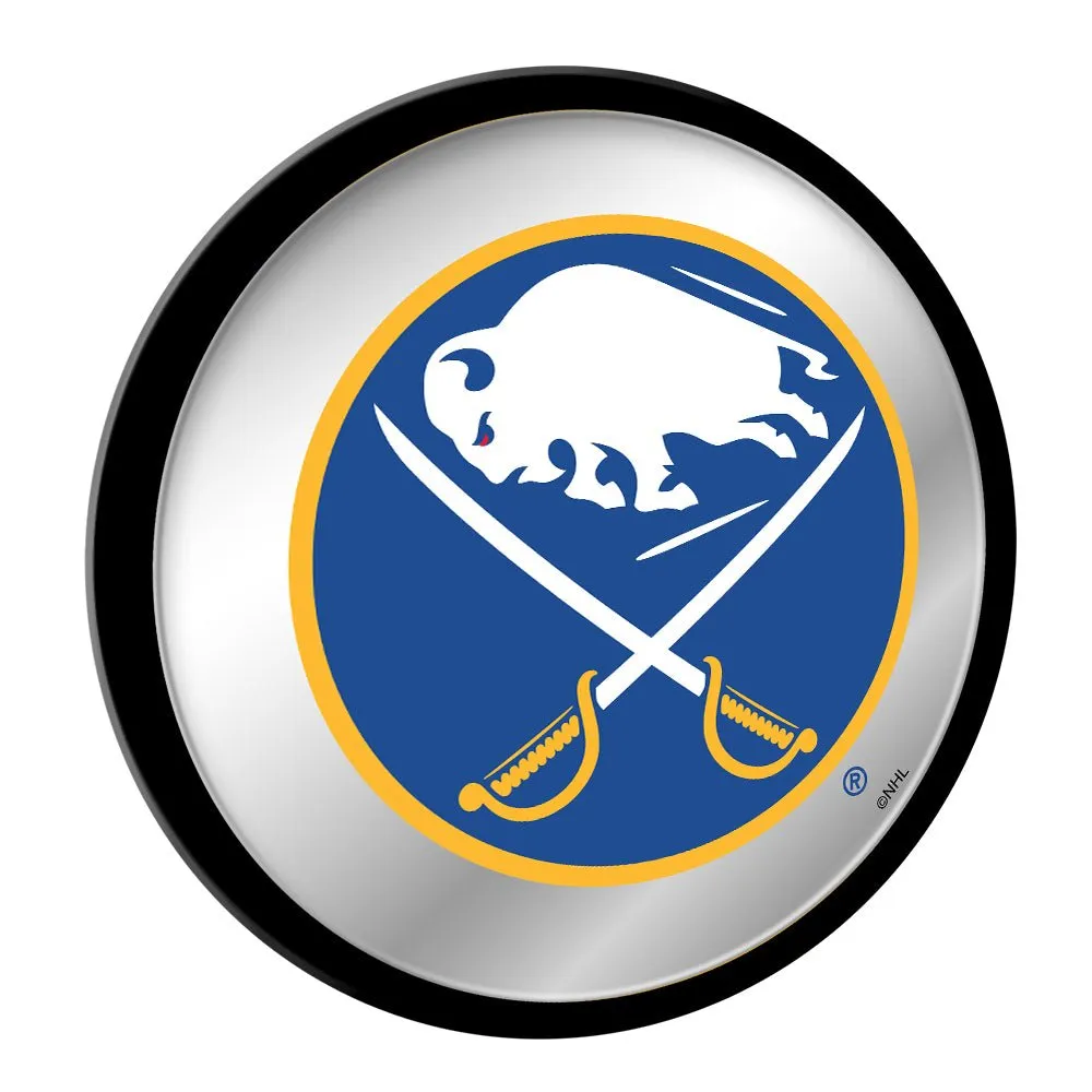 Buffalo Sabres: Modern Disc Mirrored Wall Sign