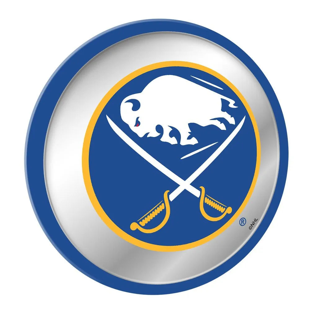Buffalo Sabres: Modern Disc Mirrored Wall Sign
