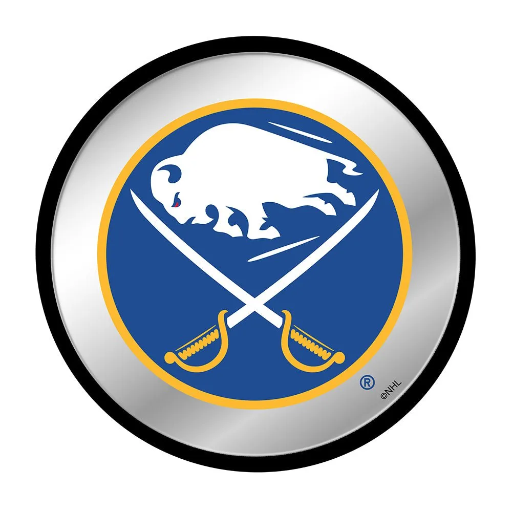 Buffalo Sabres: Modern Disc Mirrored Wall Sign