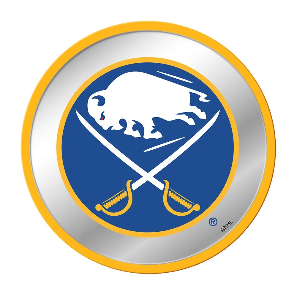 Buffalo Sabres: Modern Disc Mirrored Wall Sign