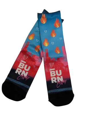 Burn City Crew Sock