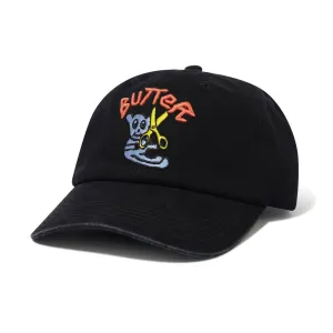 Butter Goods - Bear 6 Panel Cap Black