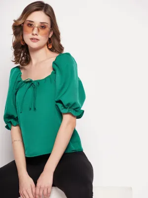 Camla Barcelona Green Women Top