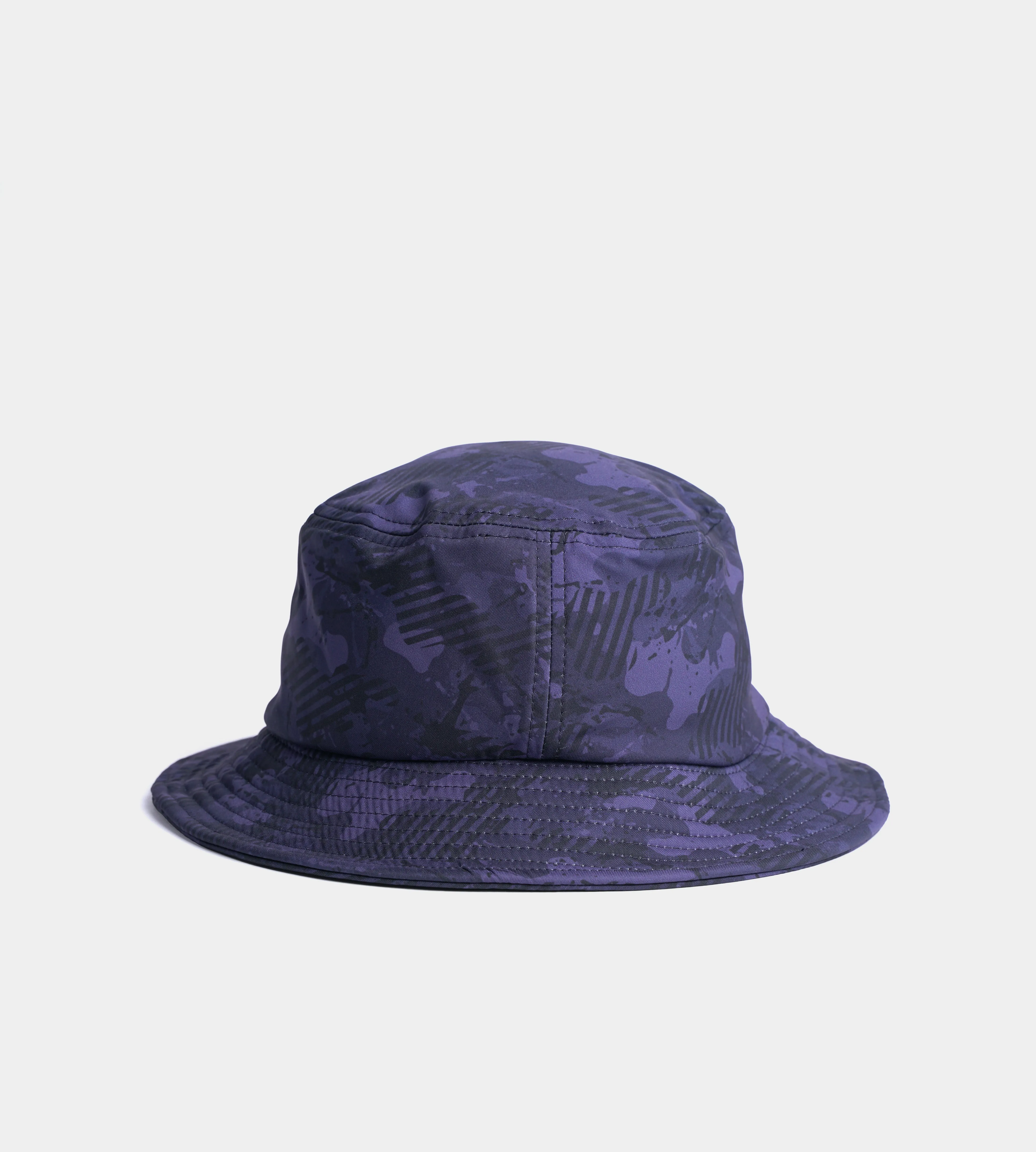 CAMO BUCKET HAT - NAVY