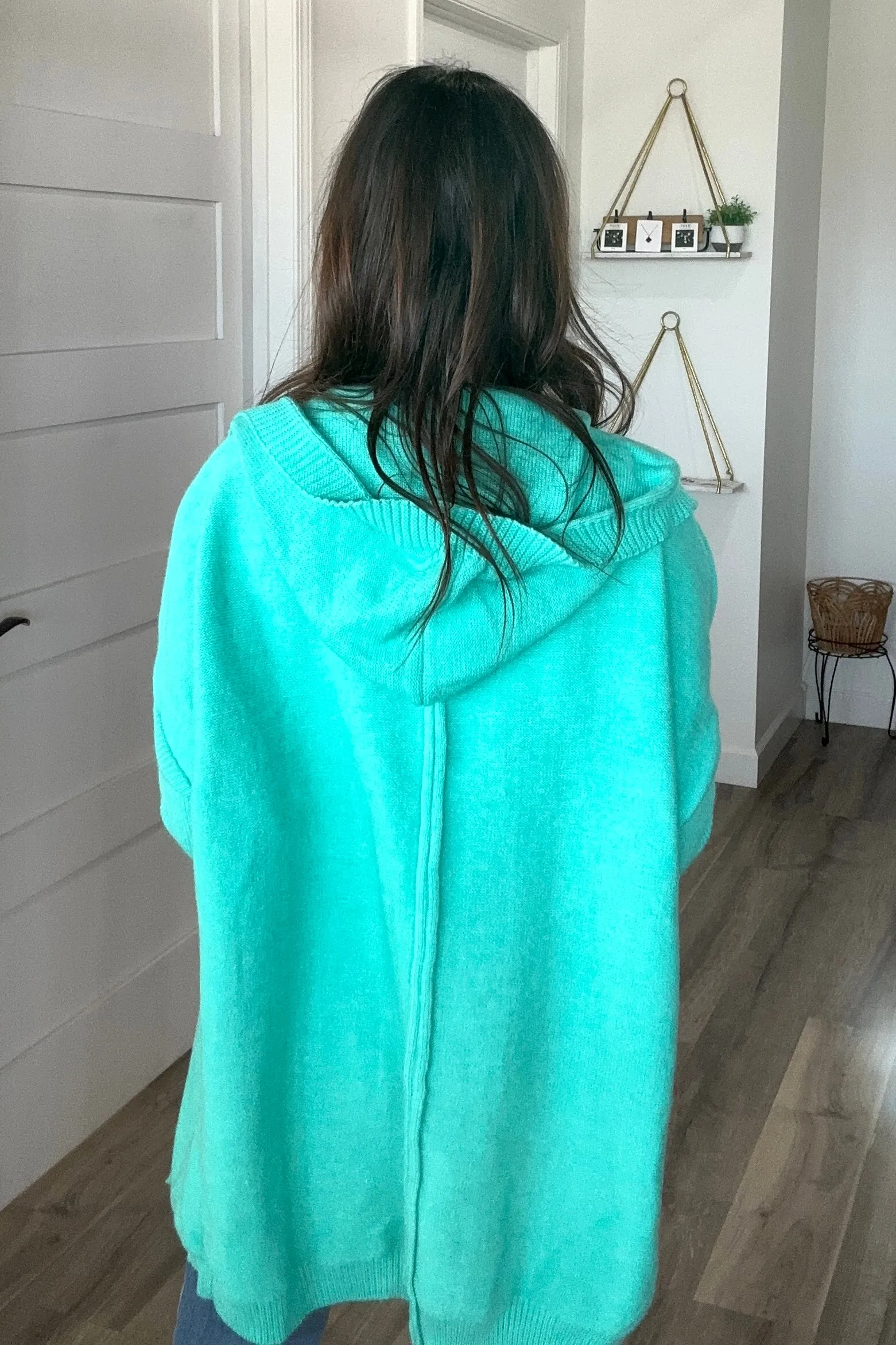 Carin Lake Blue Cardi