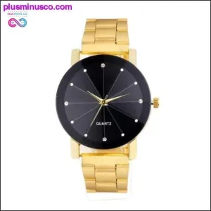 Casual & Fashionable Stainless Steel Quartz Watch for Men