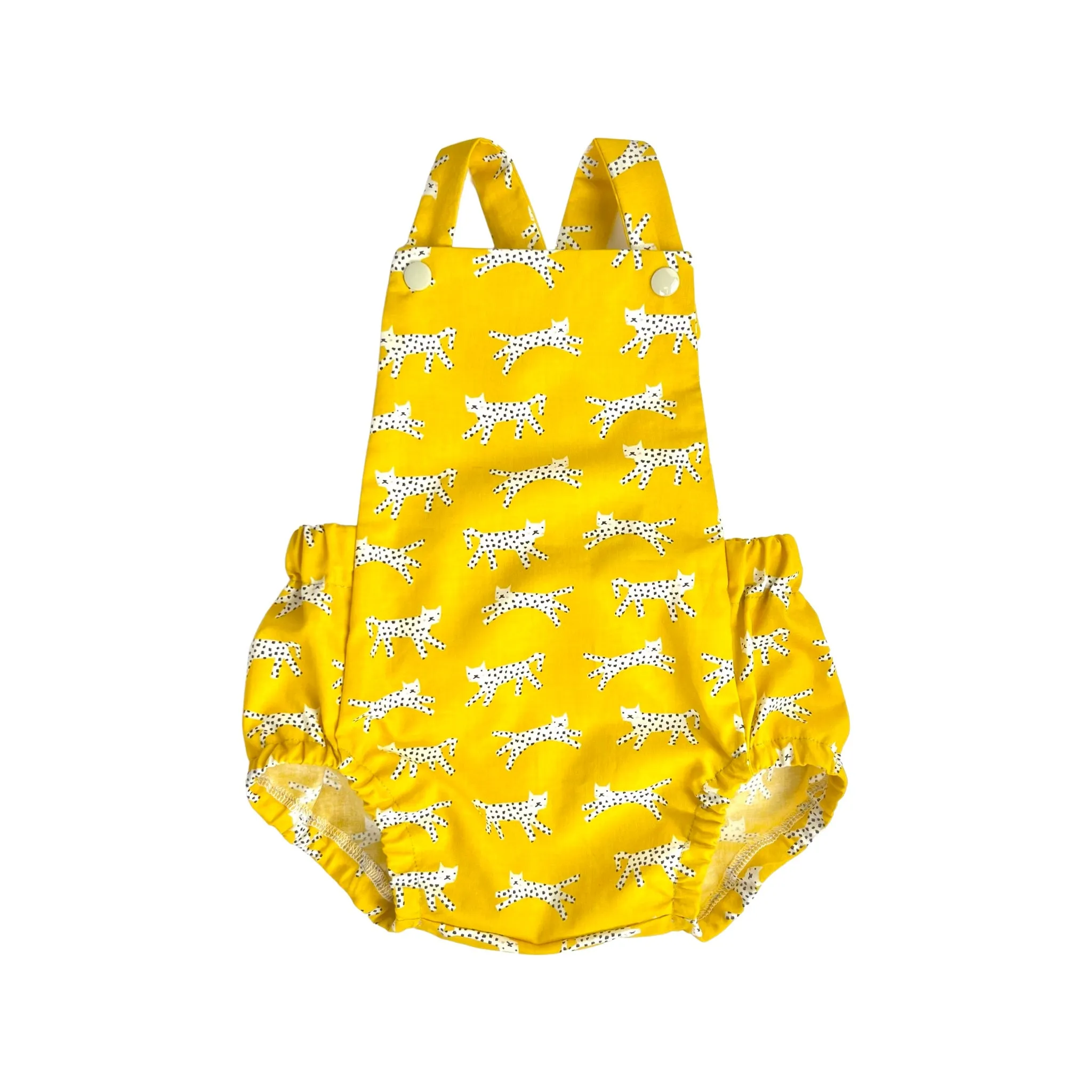 CAT-CH ME SHORT ROMPER