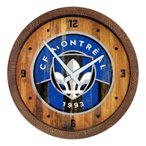 CF Montréal: Weathered "Faux" Barrel Top Clock