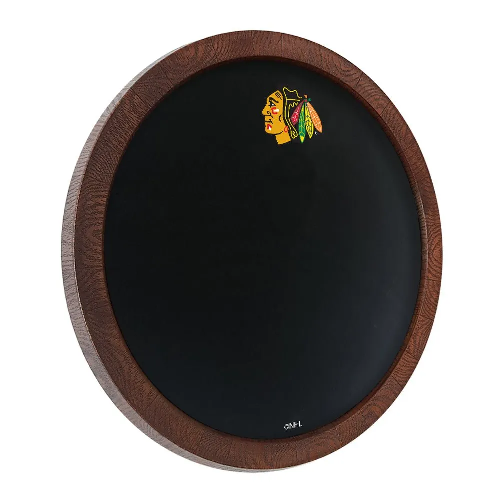 Chicago Blackhawks: Barrel Top Chalkboard Sign