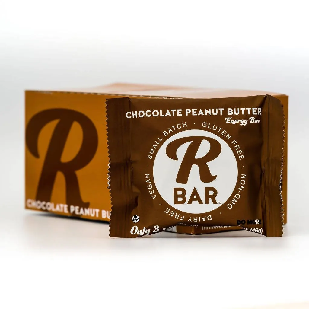Chocolate, Candy Peanut Butter Energy Bar - 10 Pack