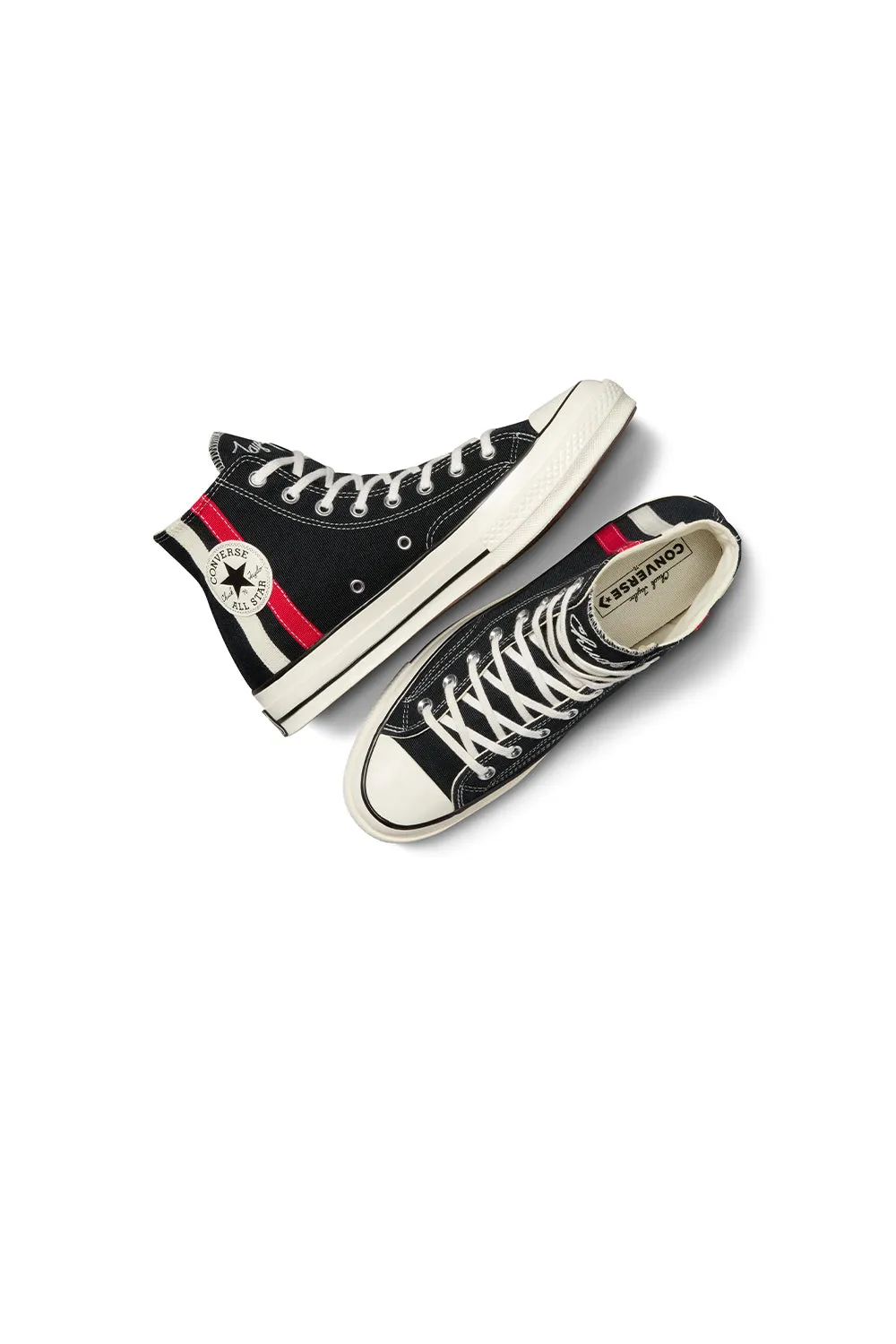 Chuck 70 Archival Stripes High Top Black