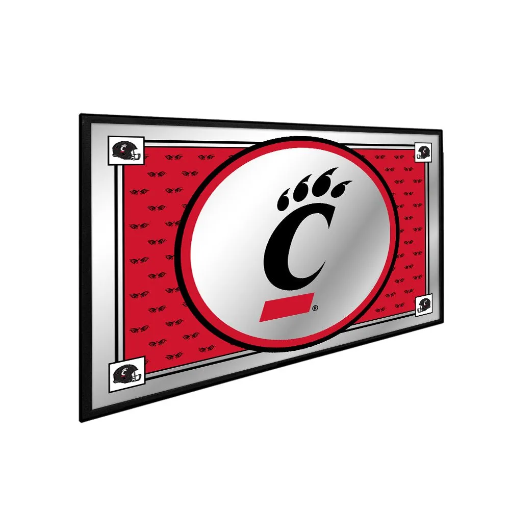 Cincinnati Bearcats: Team Spirit, Logo - Framed Mirrored Wall Sign
