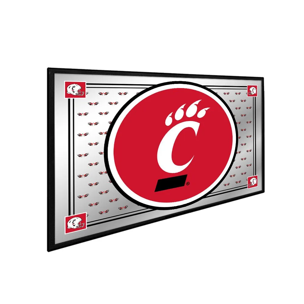 Cincinnati Bearcats: Team Spirit, Logo - Framed Mirrored Wall Sign