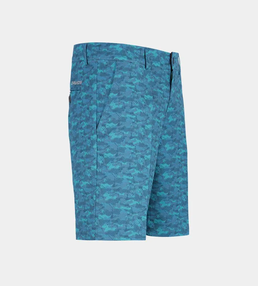 CLIMA CAMO SHORTS - TEAL